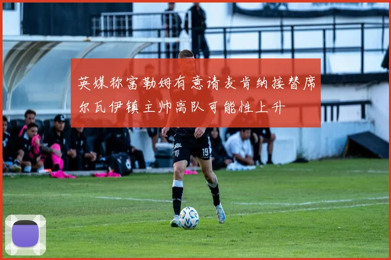 英媒称富勒姆有意请麦肯纳接替席尔瓦伊镇主帅离队可能性上升
